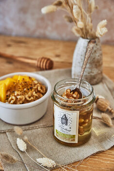 Organic Walnuts In Raw Acacia Honey, Two Jars, 3 of 6