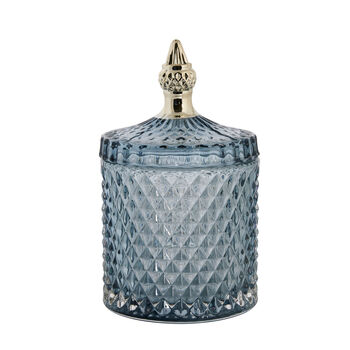 Pressed Glass Bathroom Storage Jar, 12 of 12