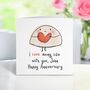 I Love Doing Life With You Anniversary Card, thumbnail 1 of 4