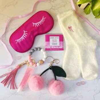 Pink Cherry Pamper Gift Box – Teen Birthday Or A Fashionable Treat, 2 of 7