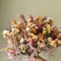 Pastel Meadow Dried Flower Bouquet, thumbnail 3 of 5