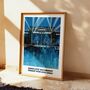 Oasis Live 25 Customisable Date And Location Art Print / Oasis Live 25 Wall Art / Wembley Cardiff Edinburgh Manchester Heaton Park, thumbnail 2 of 3