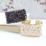 Statement Cuff Bracelet With Black Or White Pearls, thumbnail 1 of 12