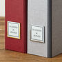Fabric Box File In Grey, thumbnail 5 of 8