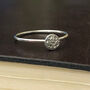 Sterling Silver Mini Half And Full Moon Ring Set, thumbnail 6 of 12