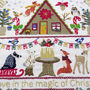 Festive Forest Hand Embroidery Kit, thumbnail 2 of 12