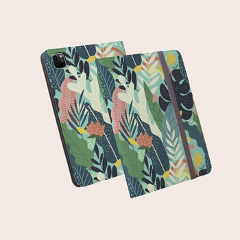 Tropical Forest Vegan Leather iPad Pro Folio Case, 2 of 7