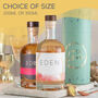 Elderflower Gin With Personalised Presentation Box Artisan Letterbox Alcohol Gift For Her, thumbnail 2 of 8