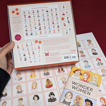 Iconic Wonder Women Deluxe Bingo Game, 2 of 4