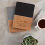 Personalised 'Write Your Story' Vegan Cork Notebook, thumbnail 2 of 7