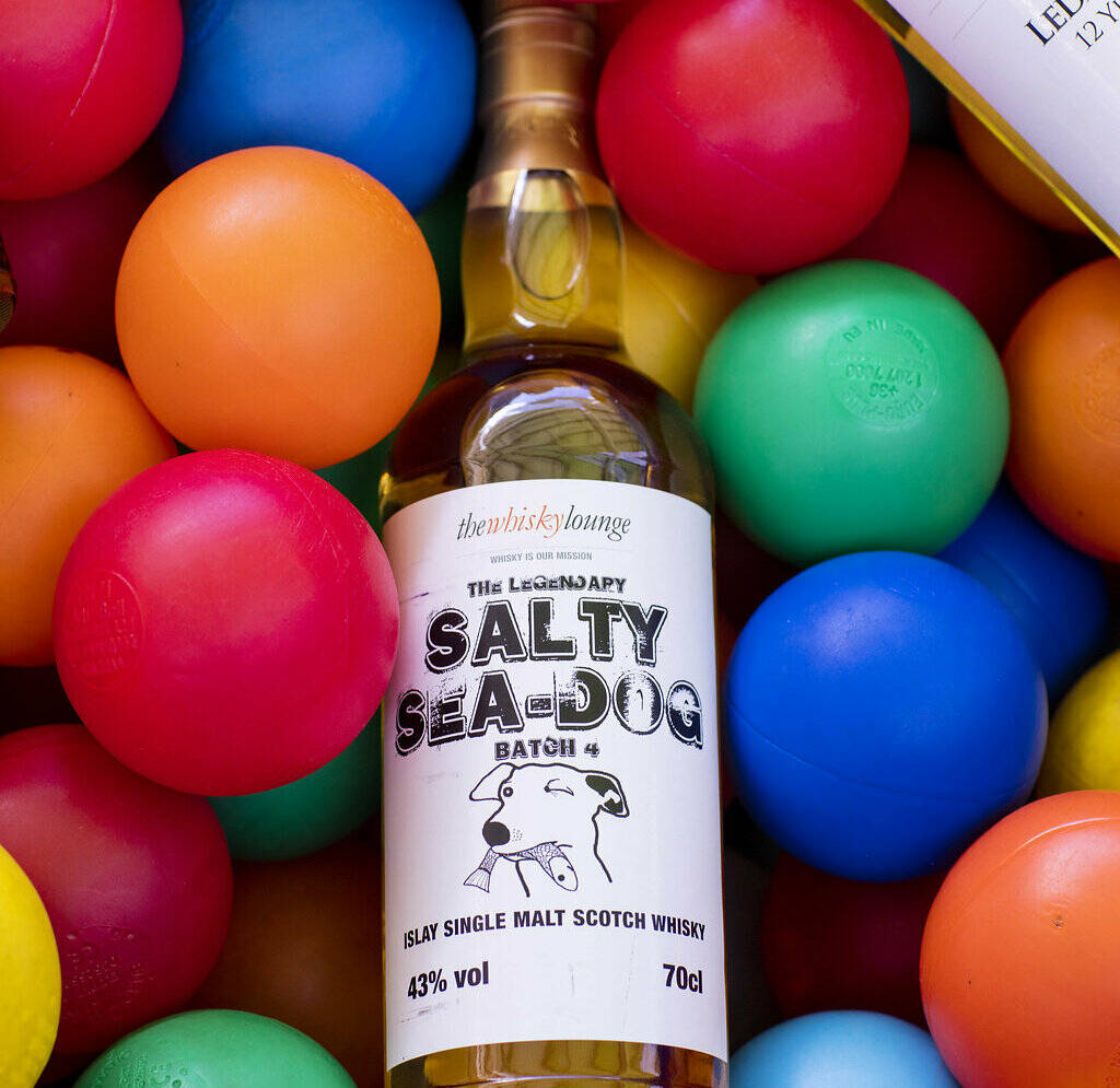 Salty Sea Dog 10yo Islay Single Malt Scotch Whisky 70cl By The Whisky