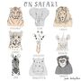 Personalised Safari Passport Cover, thumbnail 7 of 8