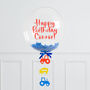Personalised Farmyard Confetti Bubble Balloon, thumbnail 1 of 3