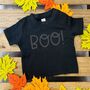 Personalised Boo Halloween Baby Top, thumbnail 1 of 2