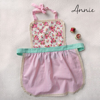 Toddler Girls Aprons, Mother And Daughter Aprons, 6 of 12
