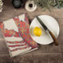 Red Lobster Tea Towel | 100% Cotton | Made In England, thumbnail 5 of 10