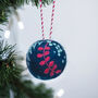 Needle Felted Christmas Baubles, thumbnail 3 of 10
