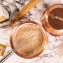 Solid Copper Mixing Bowl With Lid, Two Pieces, thumbnail 1 of 9