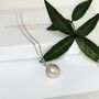 Pearl Acorn Sterling Silver Necklace, thumbnail 8 of 8