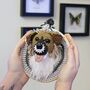 Personalised Crocheted Dog Head Wall Hanging, thumbnail 4 of 10