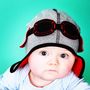 Kids Aviator Hat With Goggles, thumbnail 2 of 5