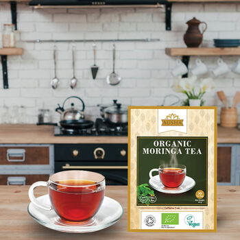 Ausha Organic Moringa Tea 40 Tea Bags Energy Immunity, 4 of 8