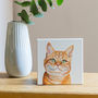 Personalised Hand Painted Dog Or Cat Portrait Tile, thumbnail 10 of 12