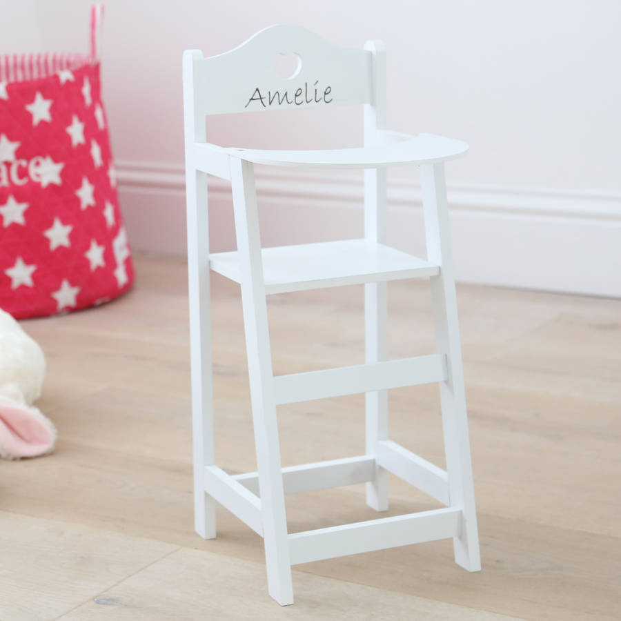 personalised high chair