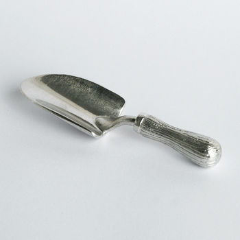Garden Trowel Pewter Spoon. Ideal Gifts For Gardeners, 5 of 9