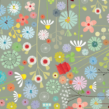 Big Floral Wrap Two Sheets, 2 of 5