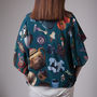 Handmade Silk Kimono, Photographic Tea Cup, thumbnail 1 of 2
