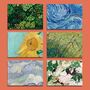 Vincent Van Gogh Postcards Set Of Six, thumbnail 1 of 3
