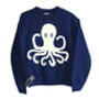 Octopus Glow In The Dark Interactive Sweatshirt, thumbnail 2 of 4