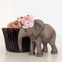 Baby Elephant Cupcake Topper, thumbnail 4 of 6