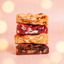Four Piece Chunky Cookie Christmas Gift Box, thumbnail 1 of 3