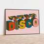 This Way To The Disco Poster, thumbnail 1 of 2