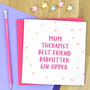 Personalised Card For Mum, thumbnail 1 of 3