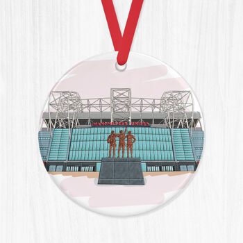 Personalised Manchester United Ornament, 3 of 4