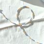 Multi Coloured Beaded Choker Necklace, thumbnail 2 of 3