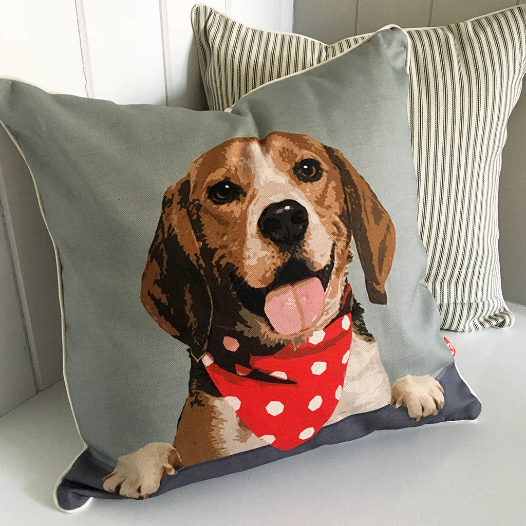 dog design cushions