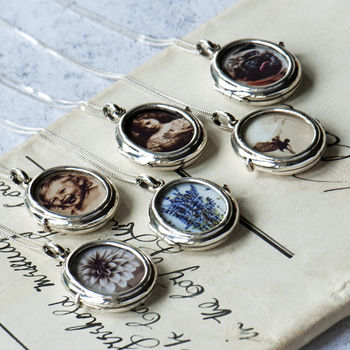 Personalised Sterling Silver Picture Lockets, 2 of 12