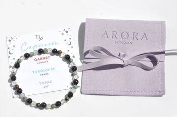 Capricorn Zodiac Crystal Bracelet Birthday Gift For Her, 6 of 7