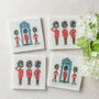 Kings Guard, Soldier Italian Marble Drinks Coasters, thumbnail 1 of 3