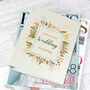 Personalised Wedding Planner Autumnal Gift, thumbnail 2 of 3