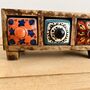 Mini Wooden Three Drawer Ceramic Chest Trinket Box, thumbnail 4 of 10