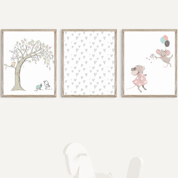 Nursery Animal Prints Set, 2 of 6