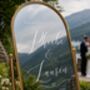 Personalised Wedding Sign Vinyl Decal For Mirrors, thumbnail 7 of 7