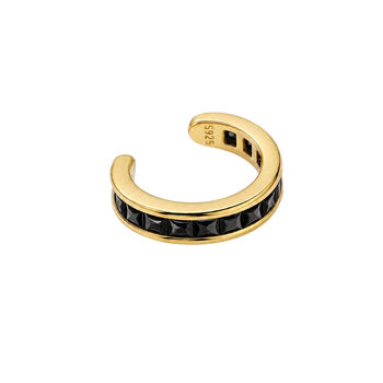 Black Baguette Ear Cuff, 2 of 7
