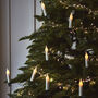 Christmas Tree Candle Chain With Clips, thumbnail 1 of 2