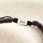 Personalised Men's Stainless Steel Shell Beaded Cord Bracelet, thumbnail 2 of 4